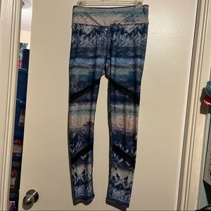 AMERICAN EAGLE HI-RISE MESH LEGGINGS